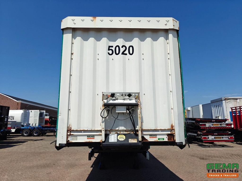 Krone SD Sliding curtains 13.6 - Semi-low loader - Pop-up roof - BPW axles drum brake