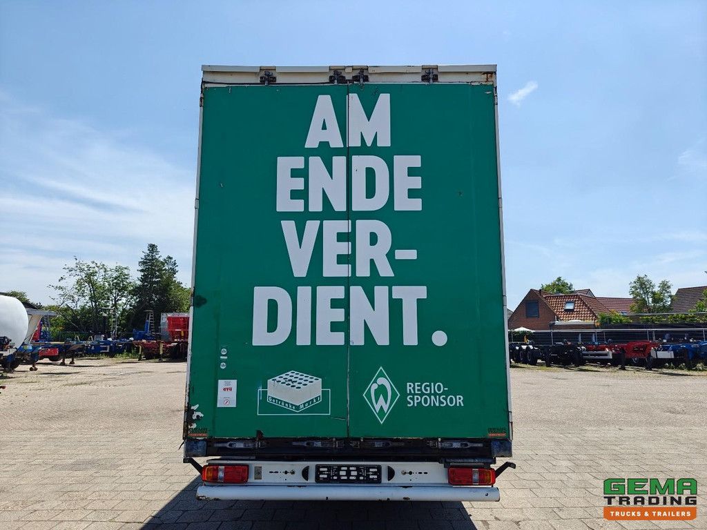 Krone SD Sliding curtains 13.6 - Semi-low loader - Pop-up roof - BPW axles drum brake