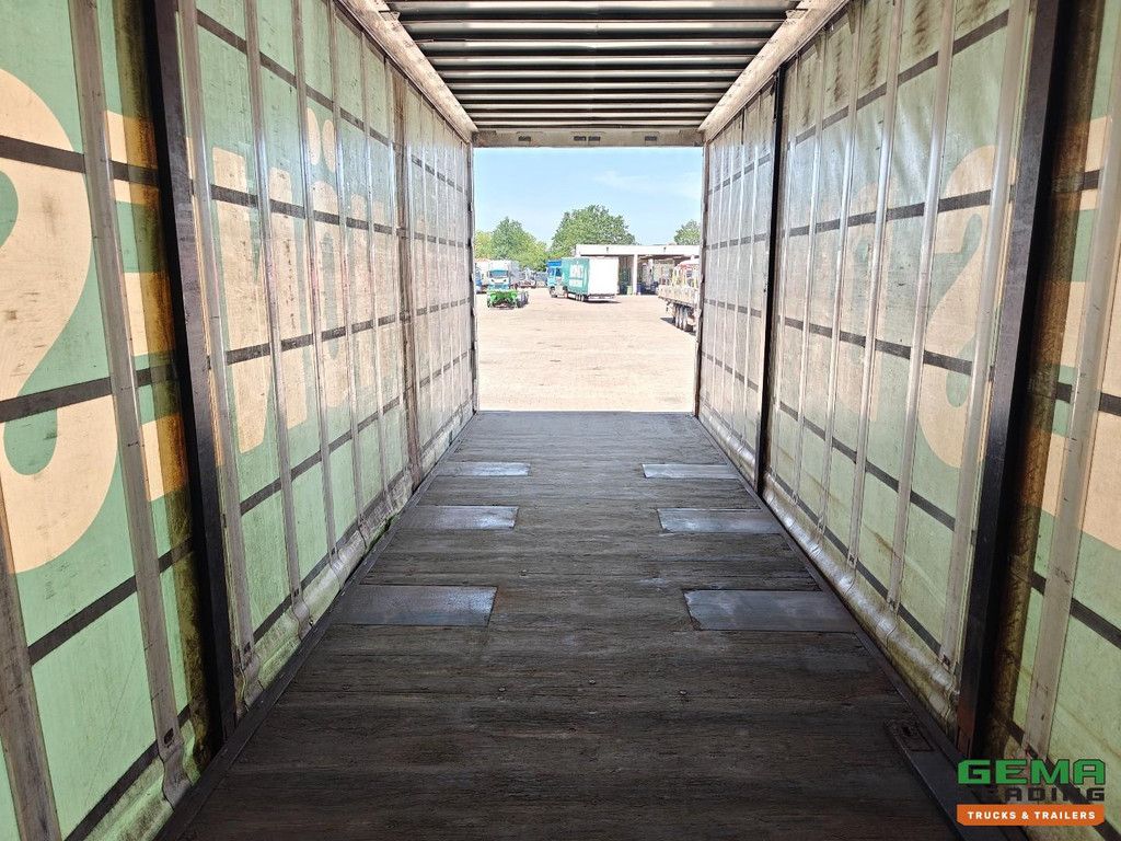 Krone SD Sliding curtains 13.6 - Semi-low loader - Pop-up roof - BPW axles drum brake