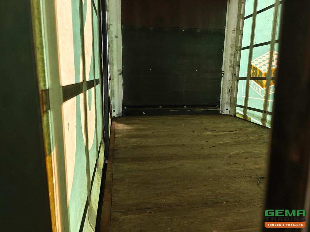 Krone SD Sliding curtains 13.6 - Semi-low loader - Pop-up roof - BPW axles drum brake