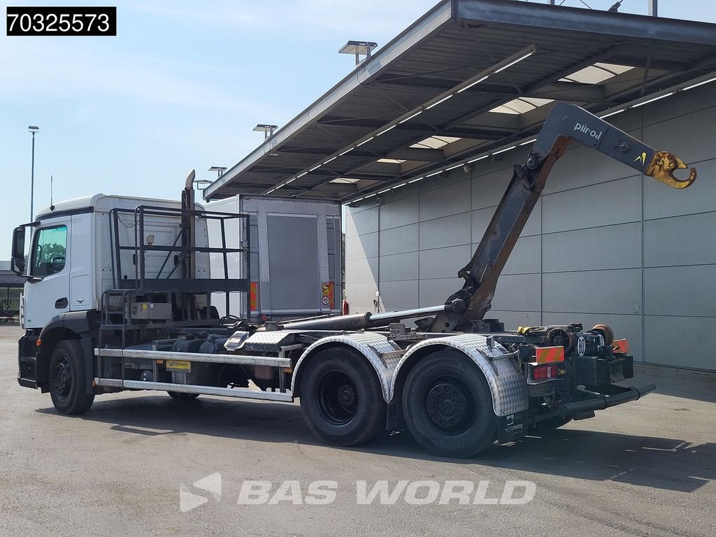 Mercedes Antos 2543 6X2 Marrel 18t Hooklift Retarder Lift+Steering Axle Euro 6