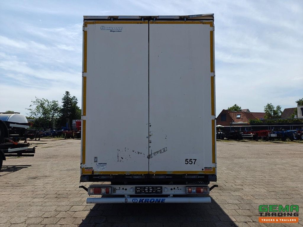 Krone SD Curtain-sided Semi-Low Loader 13.6m - Pop-up Roof - BPW Assen Drum Brake