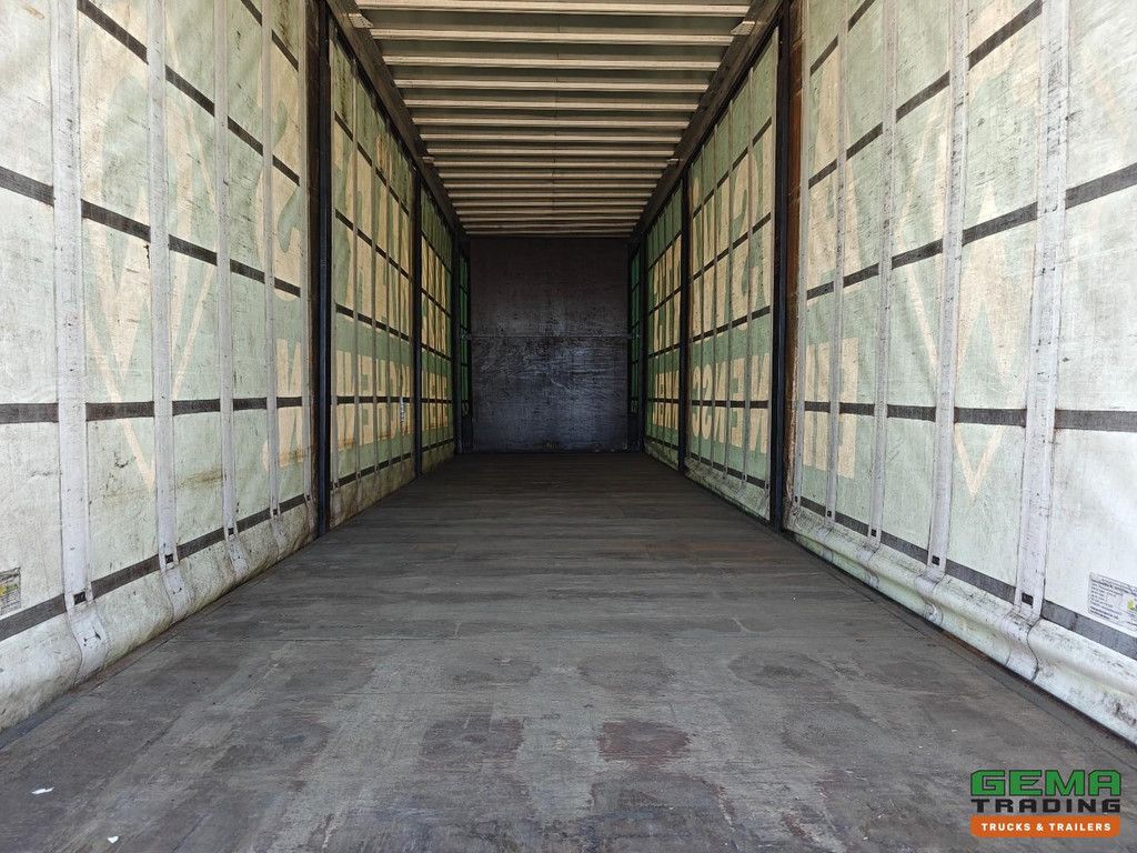 Krone SD Curtain-sided Semi-Low Loader 13.6m - Pop-up Roof - BPW Assen Drum Brake