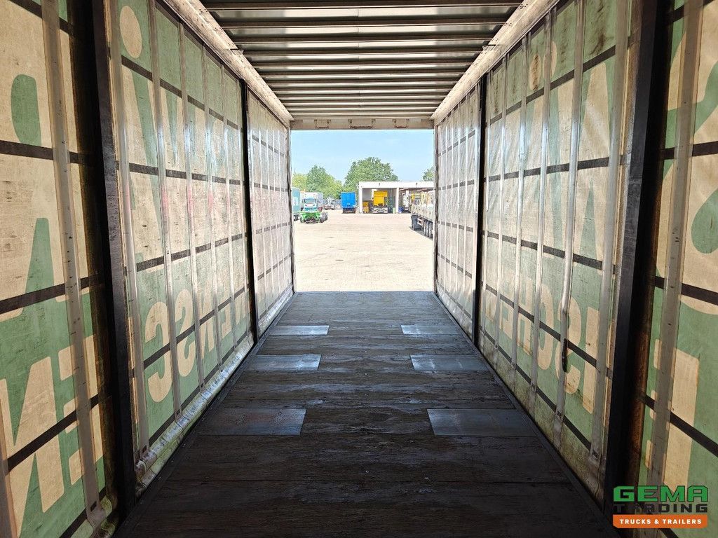 Krone SD Curtain-sided Semi-Low Loader 13.6m - Pop-up Roof - BPW Assen Drum Brake