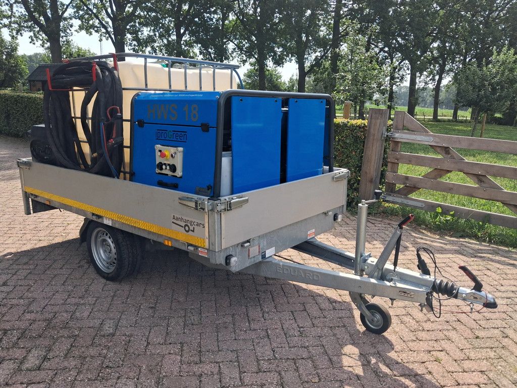 Eduard Onkruidbestrijding heetwater/stoomen HWS 18 IPOGREEN