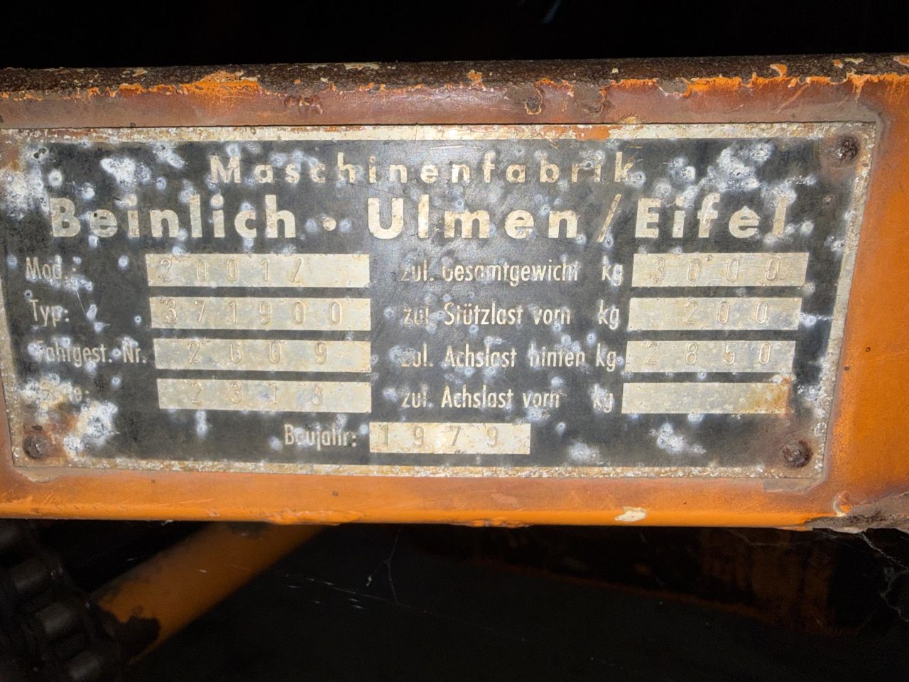 Beinlich Regenhaspel 2001