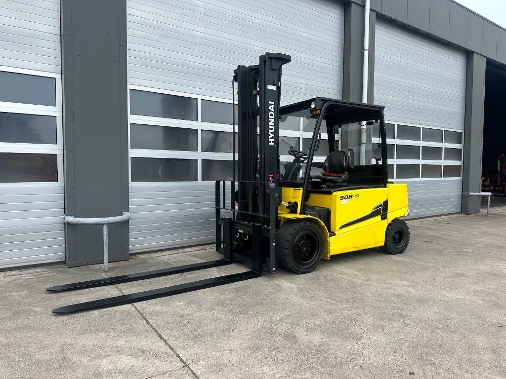Hyundai 5000kg elektrische heftruck forklift 5ton duplex e