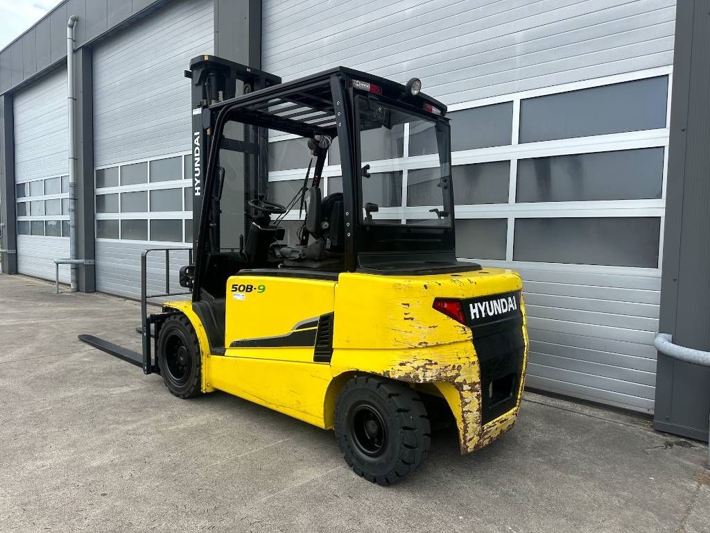 Hyundai 5000kg elektrische heftruck forklift 5ton duplex e