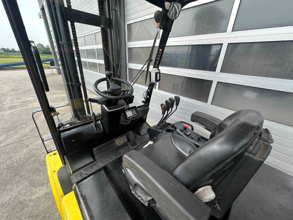 Hyundai 5000kg elektrische heftruck forklift 5ton duplex e