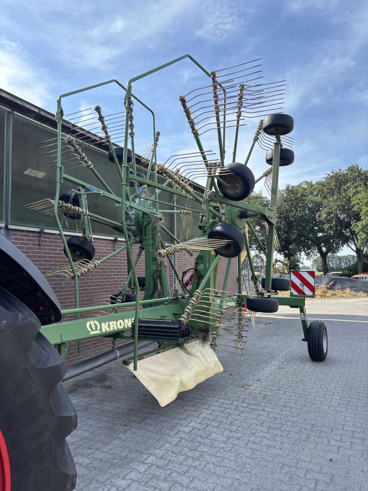 Krone swadro 900 middenafleg hark