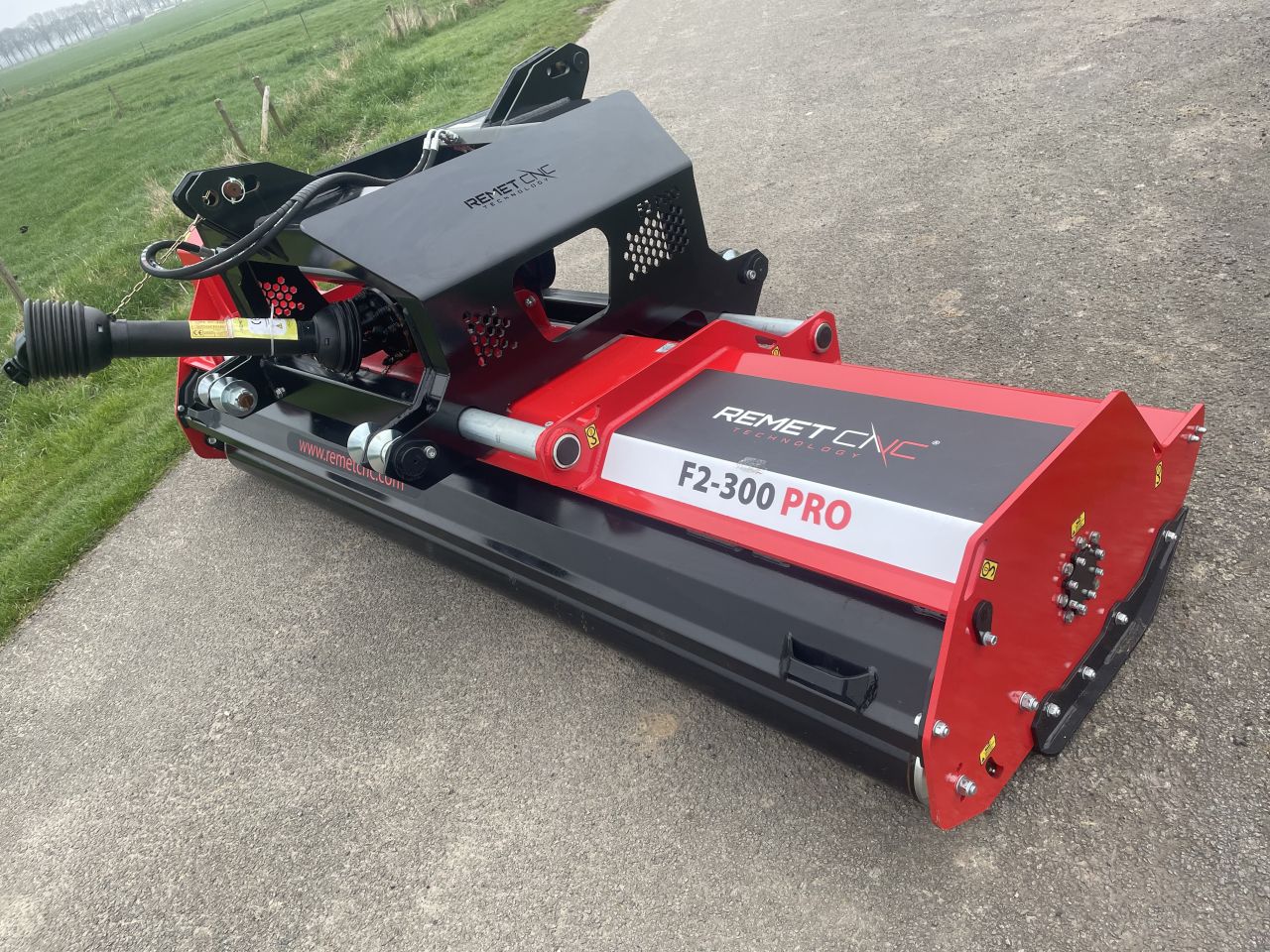 Remet Klepelmaaier sideshift 3meter