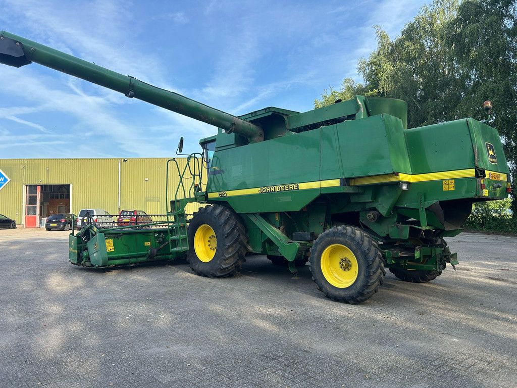 John Deere CTS COMBINE AIRCO maaibord NL MACHINE