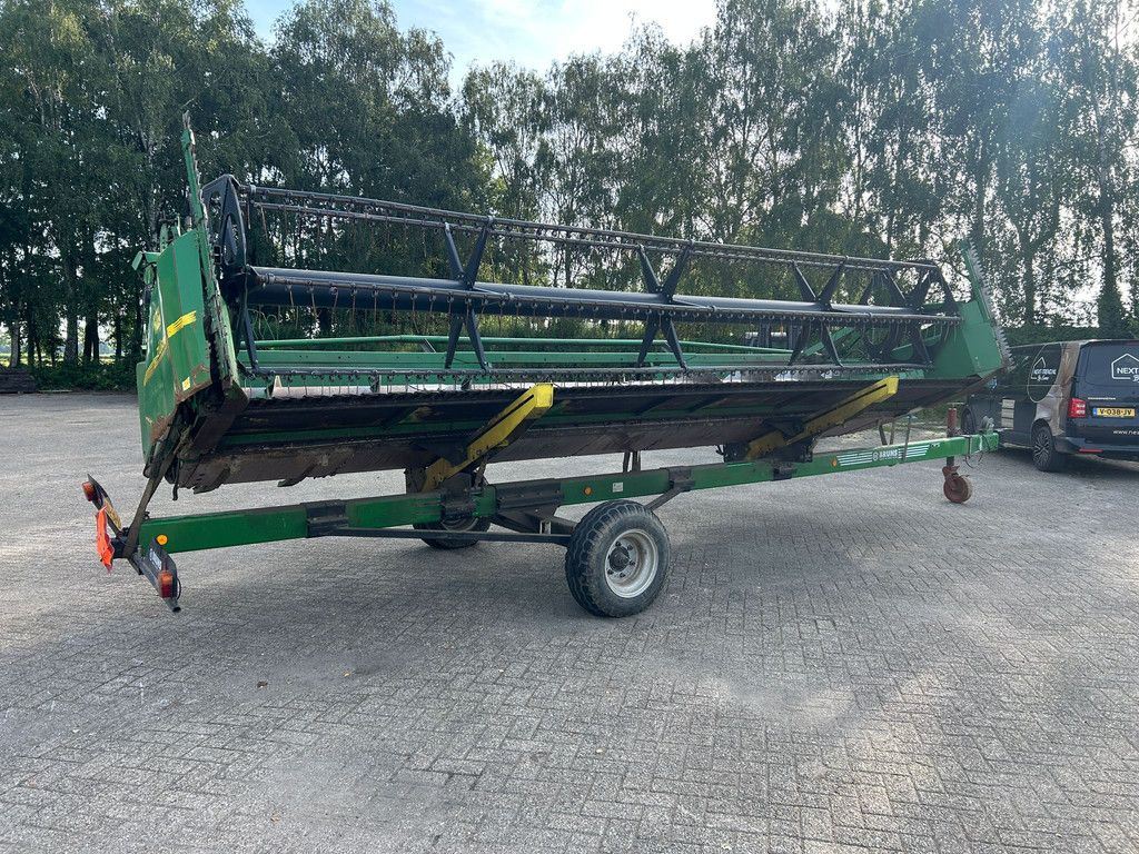 John Deere CTS COMBINE AIRCO maaibord NL MACHINE