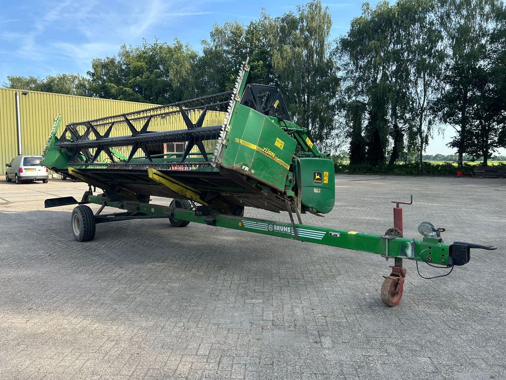 John Deere CTS COMBINE AIRCO maaibord NL MACHINE