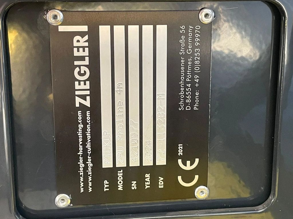 Ziegler Maaibord Graszaad pick up NEW! NIEUW!! New holland