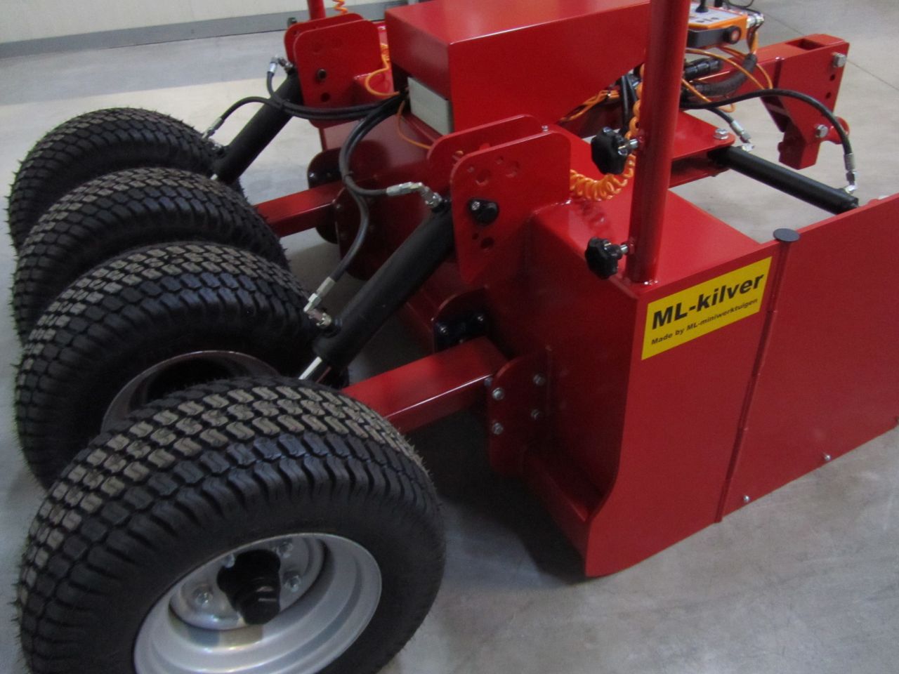 Kilverbak met laserbesturing kilverbord