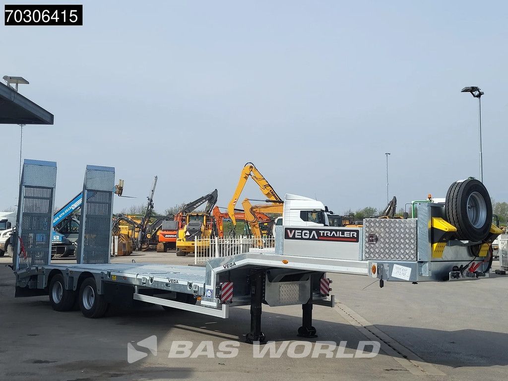 Vega 2 Axle Lowbed 2 assen NEW 2 Axle Lowbed Ramps