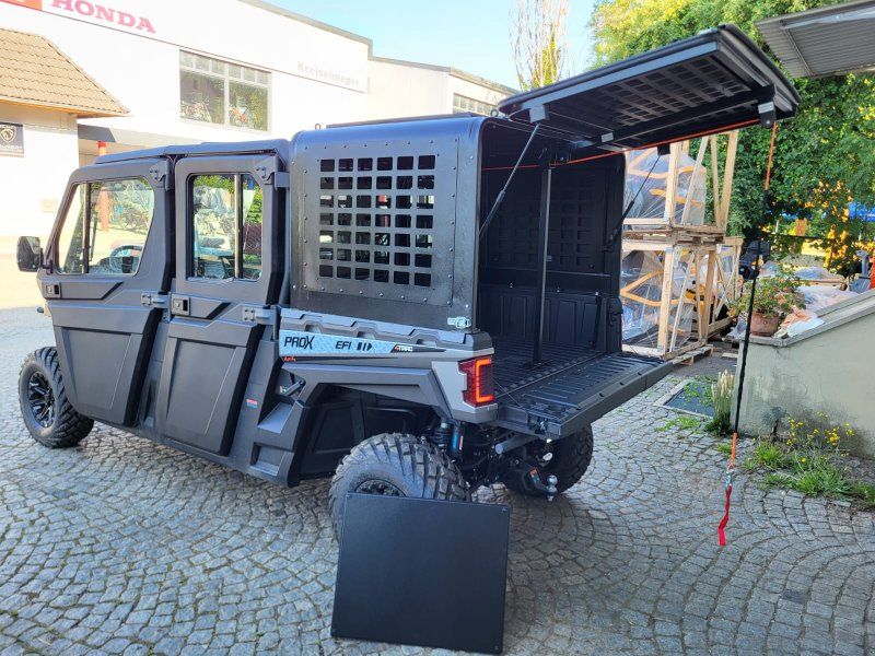 4TRAC ProX 1000-6 Sitzer ABS + Cargobox HardTop Jäger-Kit Seilwinden K
