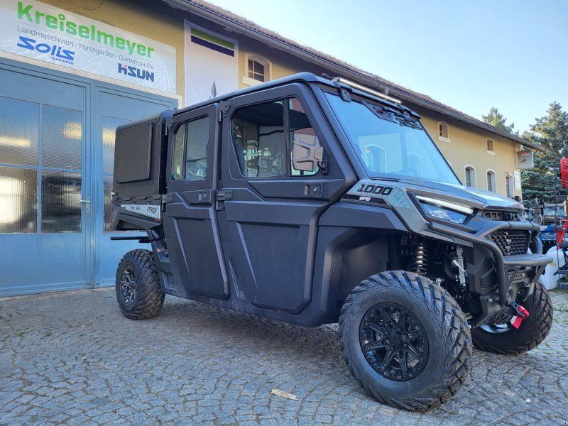 4TRAC ProX 1000-6 Sitzer ABS + Cargobox HardTop Jäger-Kit Seilwinden K