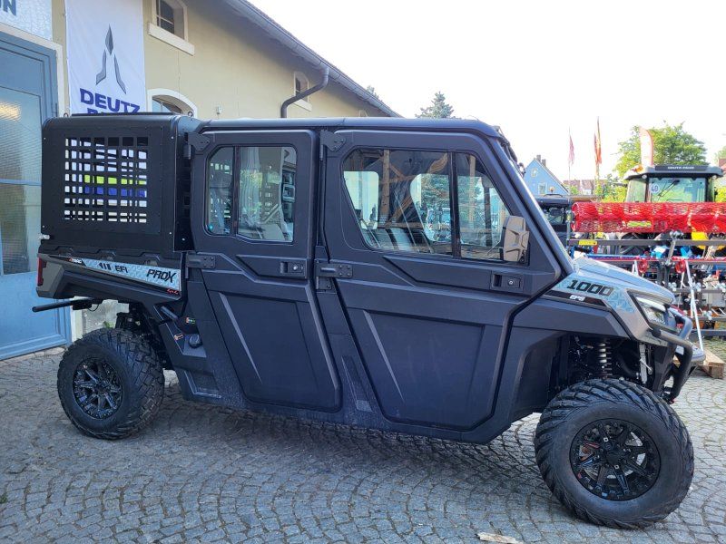 4TRAC ProX 1000-6 ABS + Cargobox SoftTop / Plane + 1200 kg Anhängelast