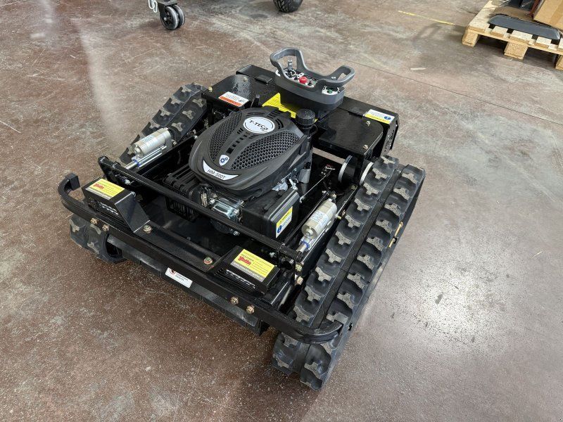 Benzinmulcher mit elektrischen Raupenantrieb