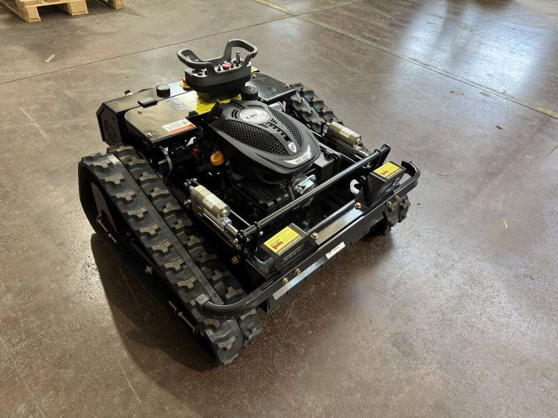Benzinmulcher mit elektrischen Raupenantrieb