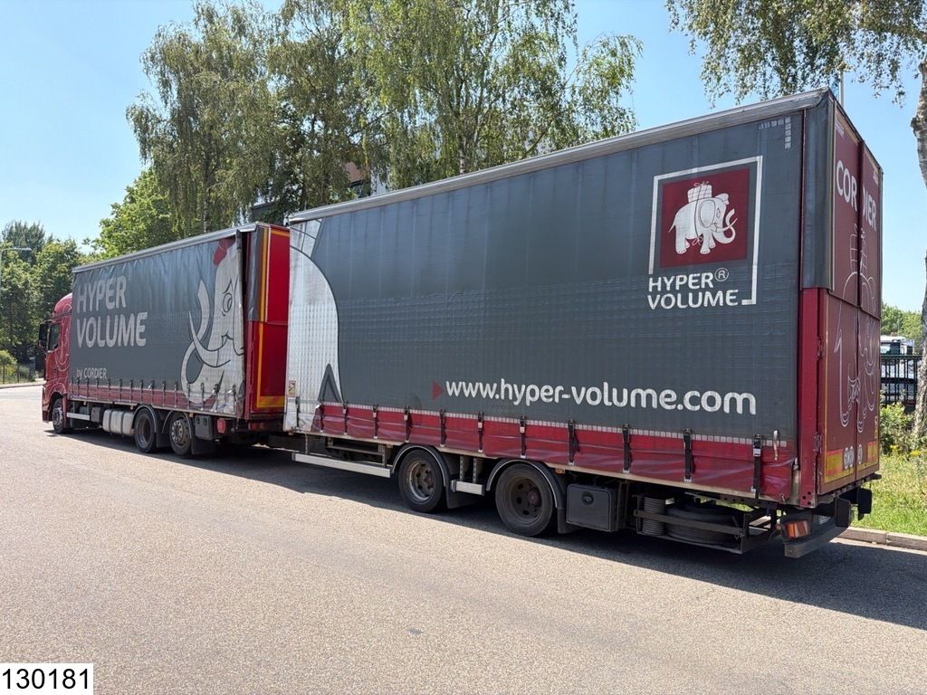 Mercedes Actros 2548 6x2, EURO 6, Lift roof, Combi