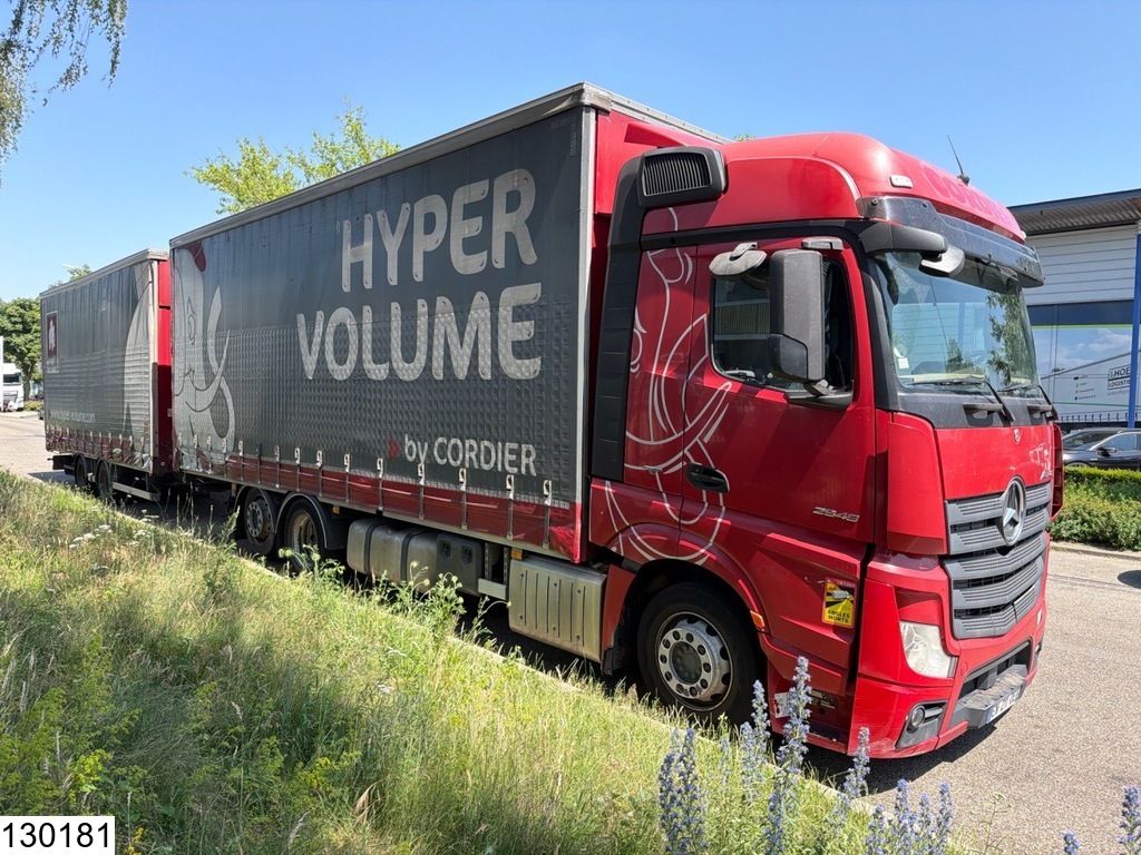 Mercedes Actros 2548 6x2, EURO 6, Lift roof, Combi