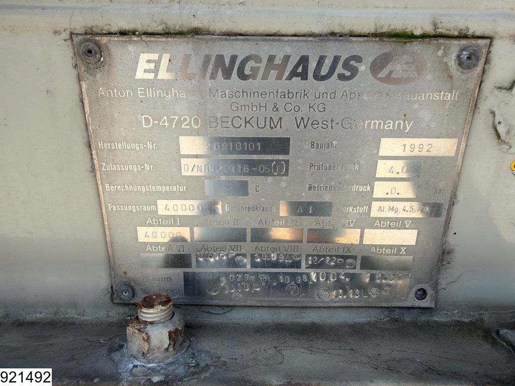 Ellinghaus Fuel 40.000 Liter, 1 Comp