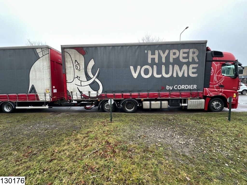 Mercedes Actros 2548 6x2, EURO 6, Lift roof, Combi