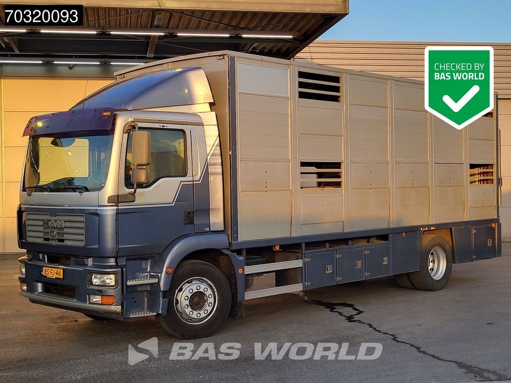 MAN N18 TGM 18.240 4X2 NL-Truck 2 decks cattle transport Manual Euro 4