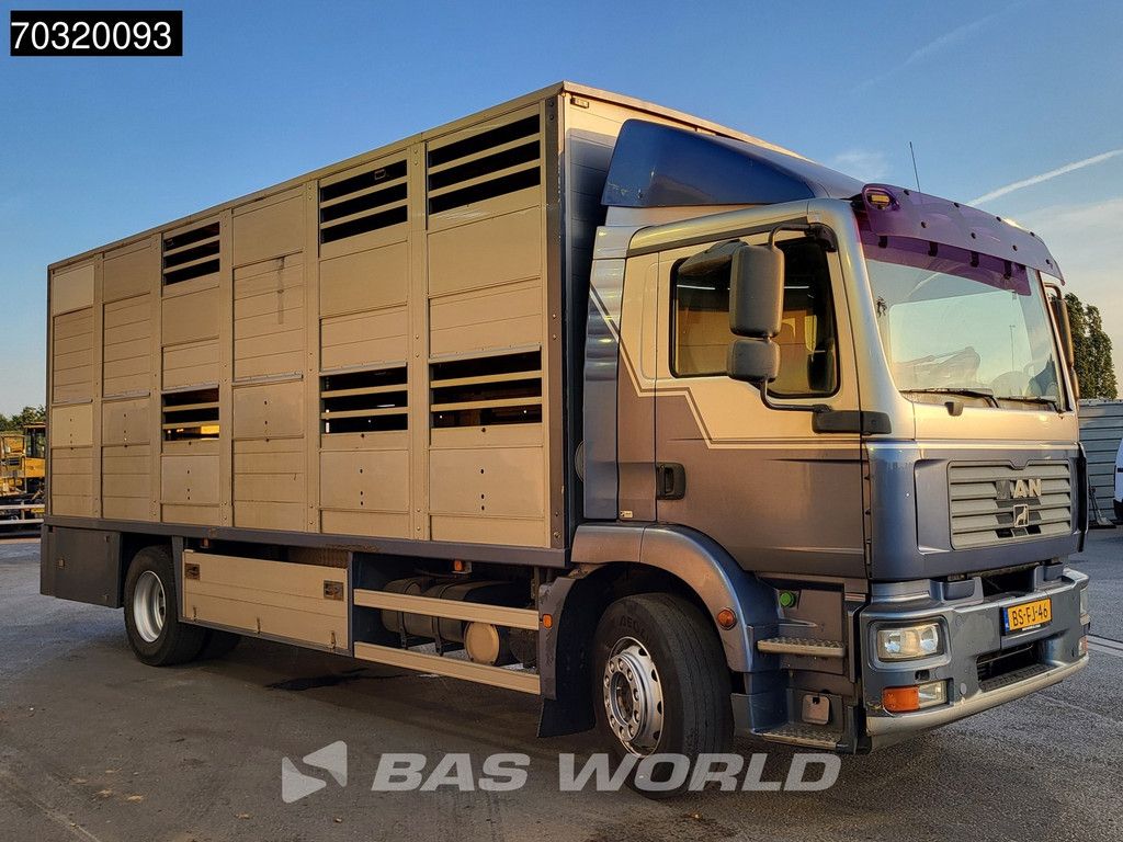 MAN N18 TGM 18.240 4X2 NL-Truck 2 decks cattle transport Manual Euro 4