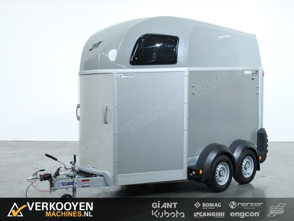 2025 Ifor Williams HBEco 506 Paardentrailer 2-paards (zilver) VT778