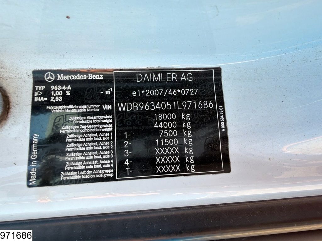 Mercedes Actros 1843 EURO 6, Retarder, Lohr