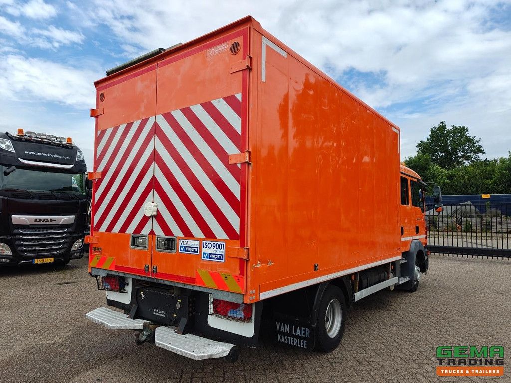 MAN TGL 10.180 4x2 Double Cab Euro5 - 4.3m AluBox - Full Steel - DOKA 6 Seats - Manual Transmission