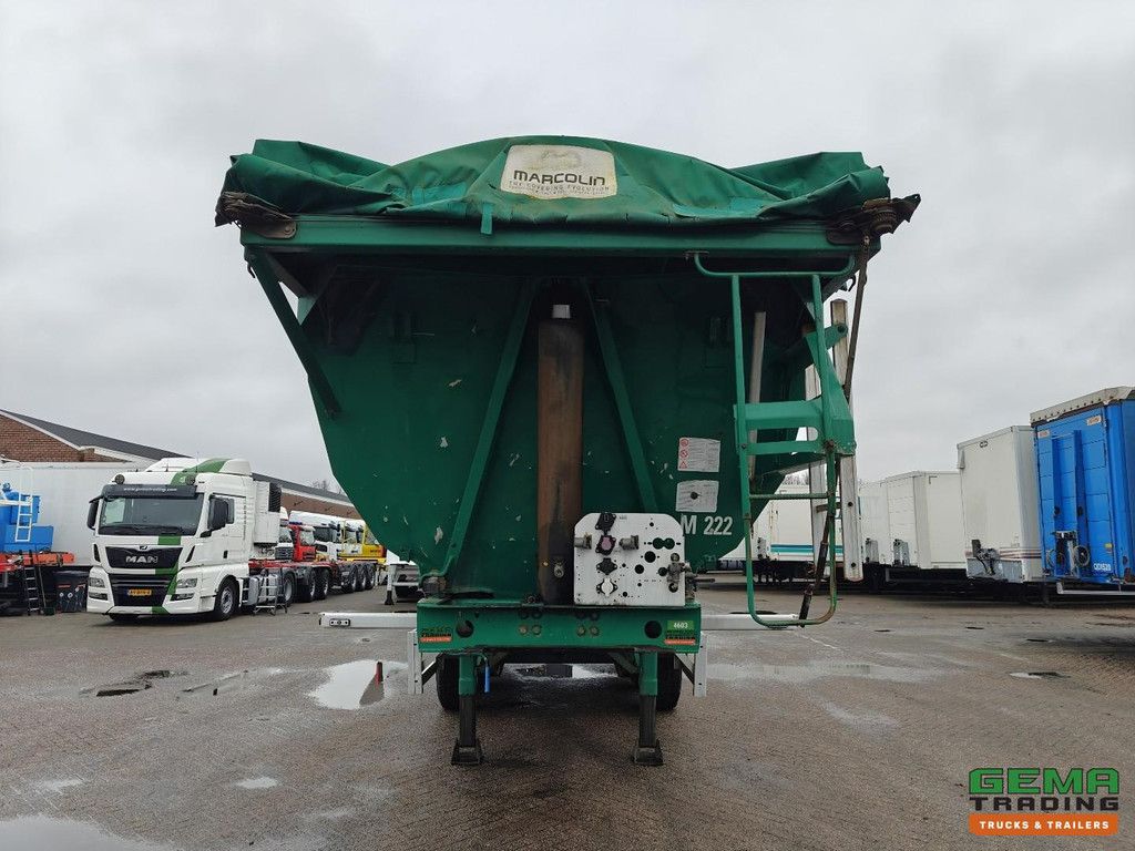 MOL MO4DAST3 3-Axle SAF - Tipper 30m³ - ALU/Steel - Disc Brakes