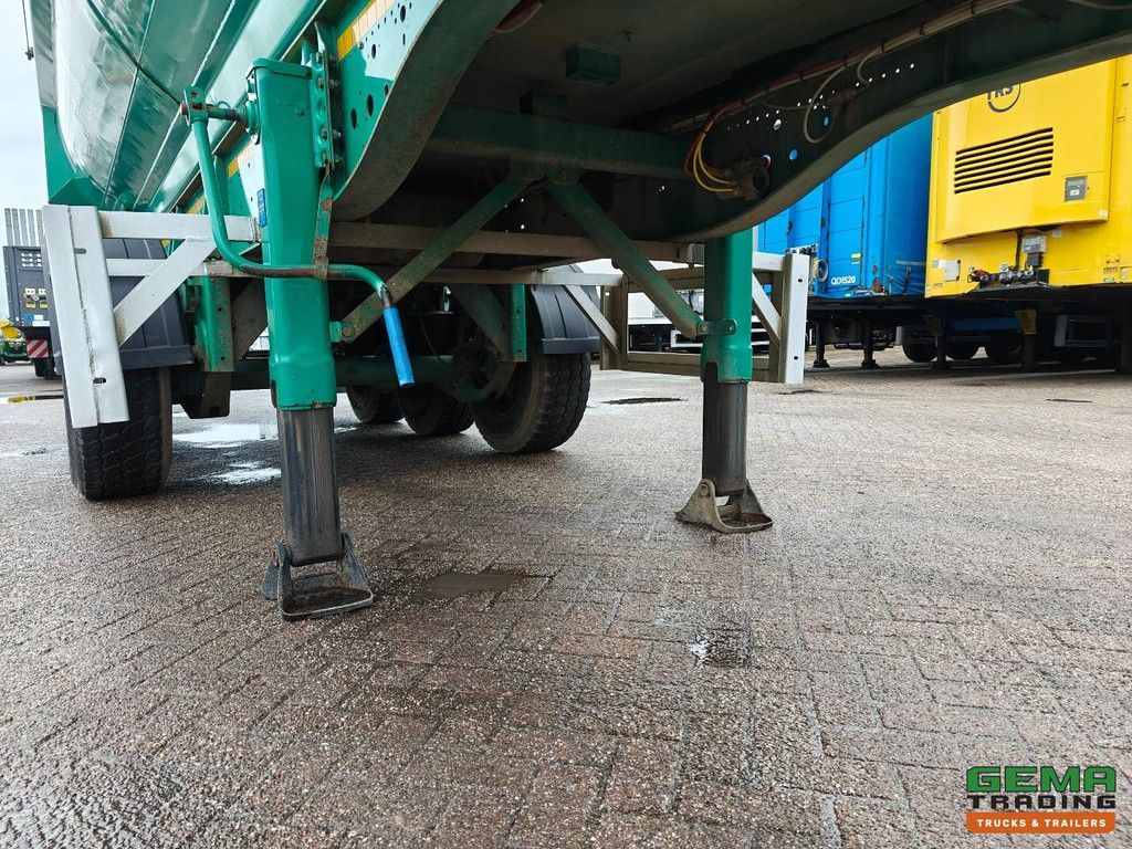 MOL MO4DAST3 3-Axle SAF - Tipper 30m³ - ALU/Steel - Disc Brakes