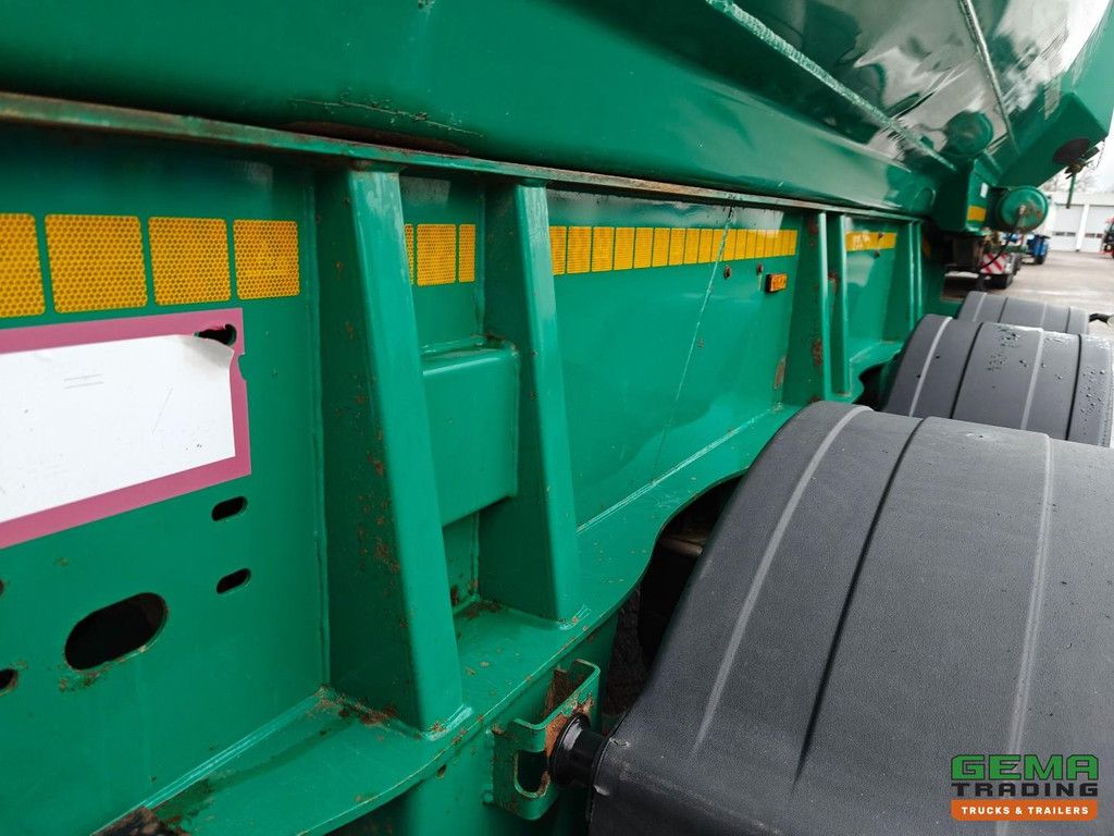 MOL MO4DAST3 3-Axle SAF - Tipper 30m³ - ALU/Steel - Disc Brakes