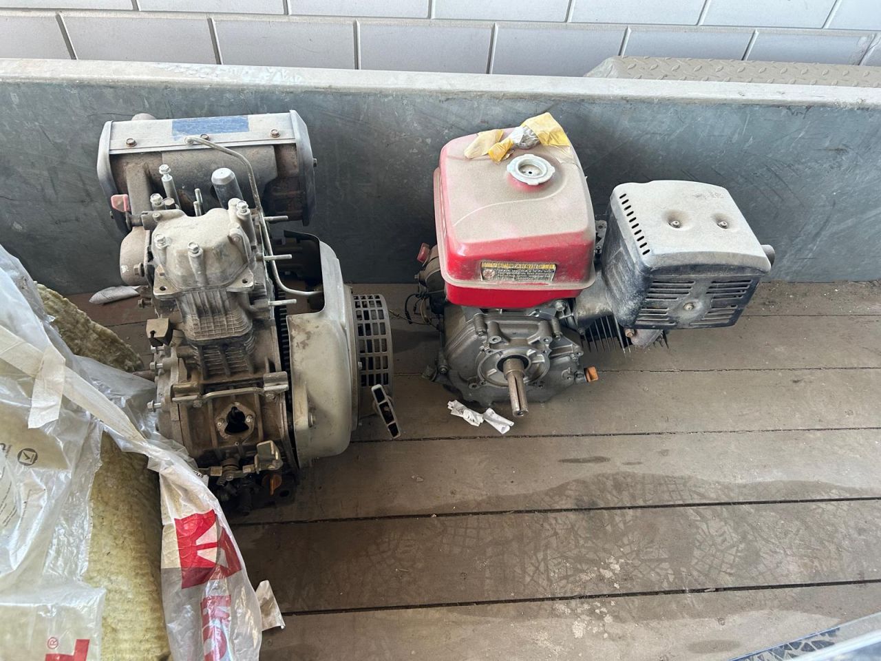 Losse motor / en Yanmar en Loncin.