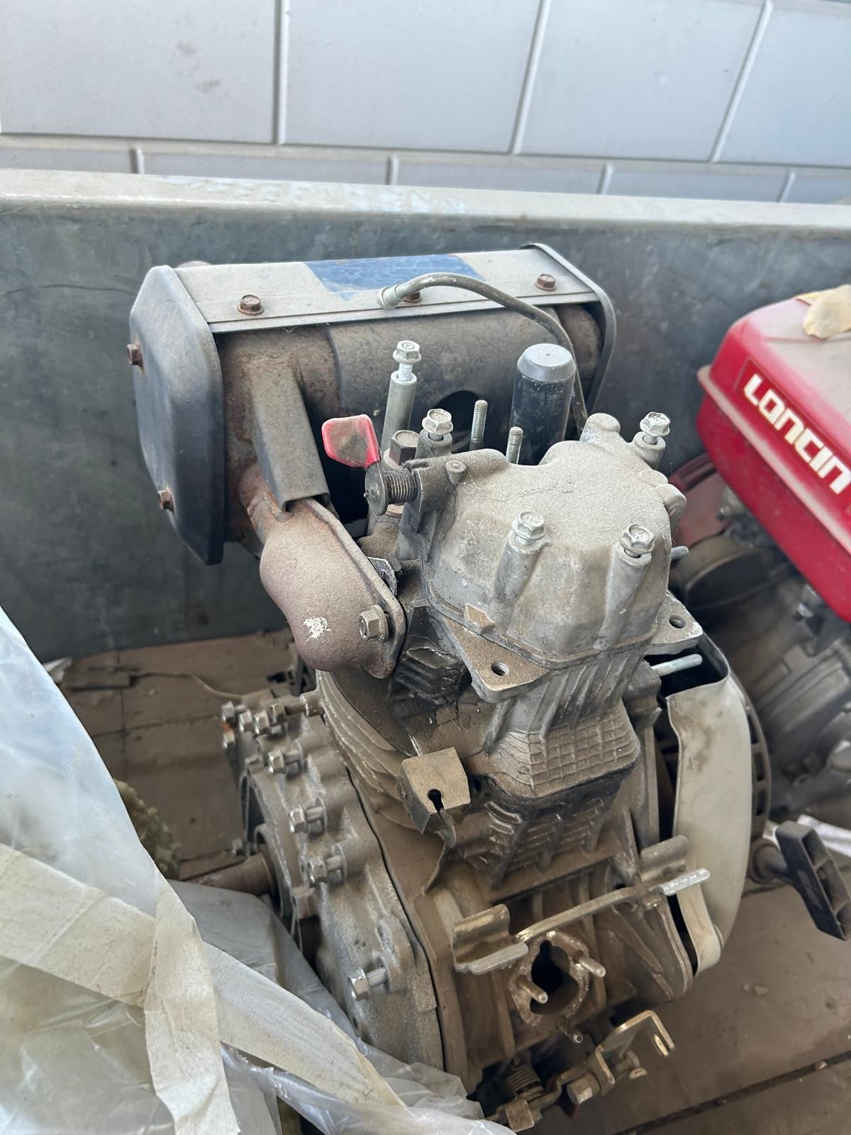 Losse motor / en Yanmar en Loncin.