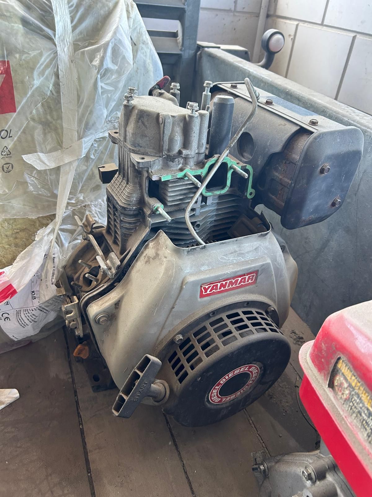 Losse motor / en Yanmar en Loncin.