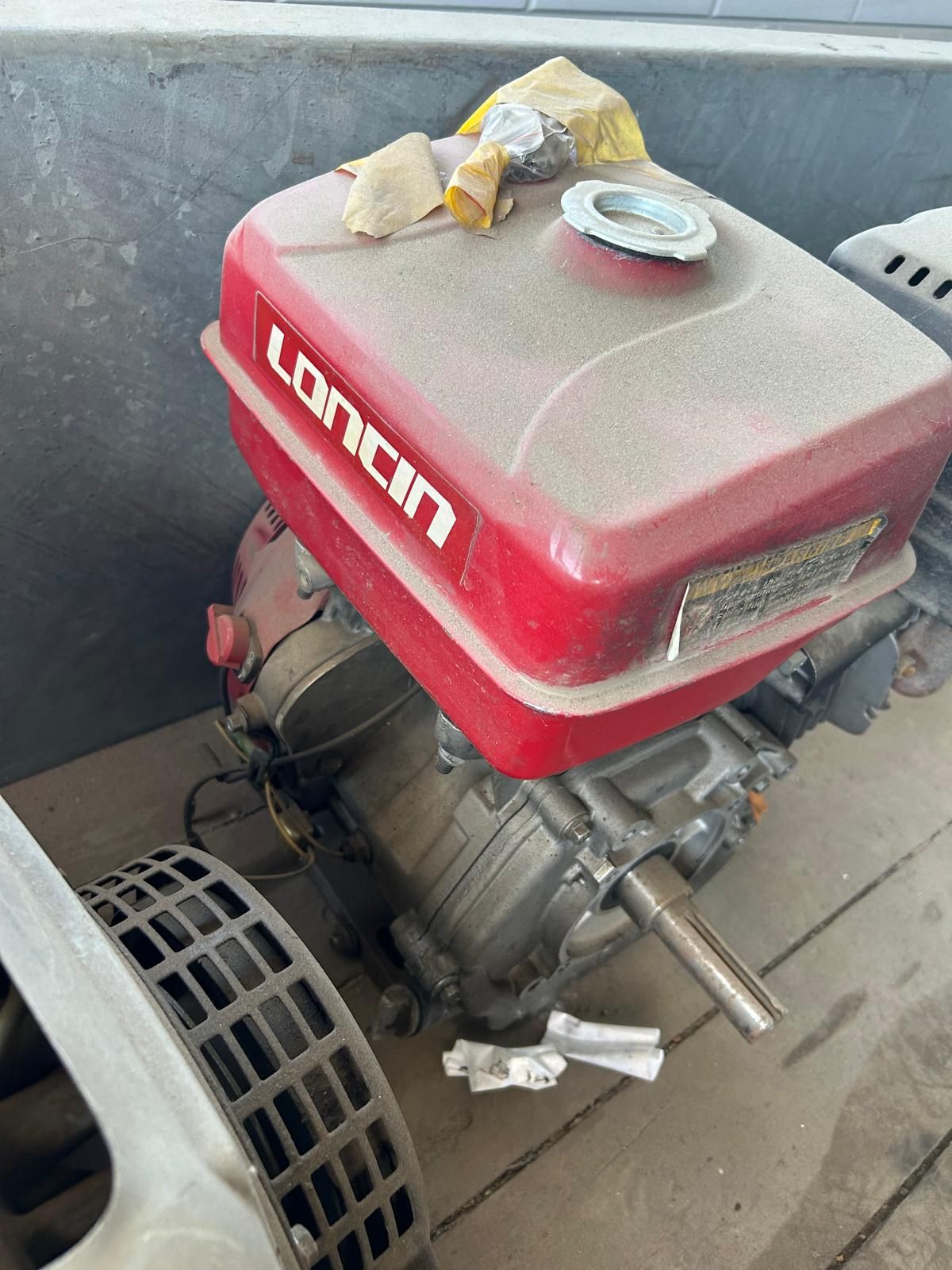 Losse motor / en Yanmar en Loncin.