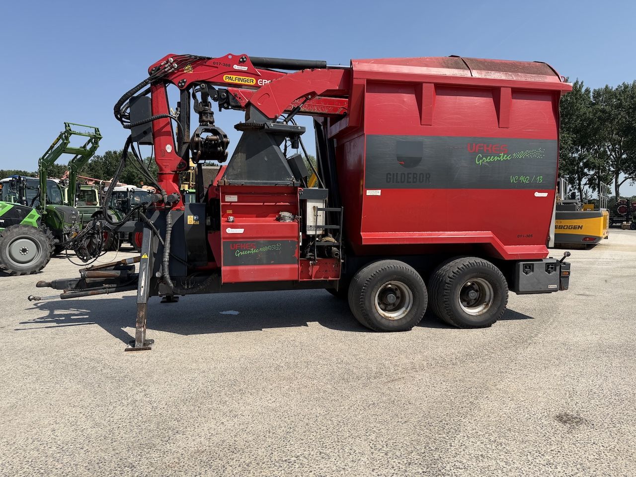 Ufkes Greentec 942/13 Wood chipper