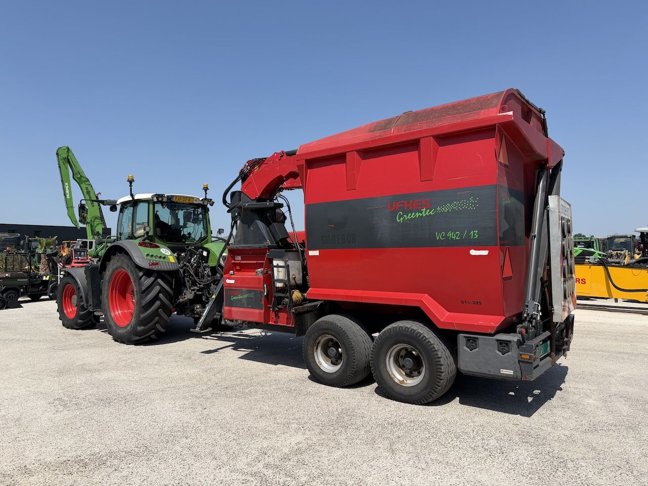 Ufkes Greentec 942/13 Wood chipper