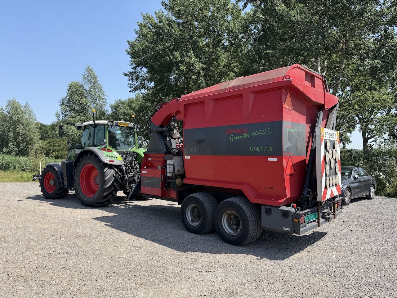 Ufkes Greentec 942/13 Wood chipper