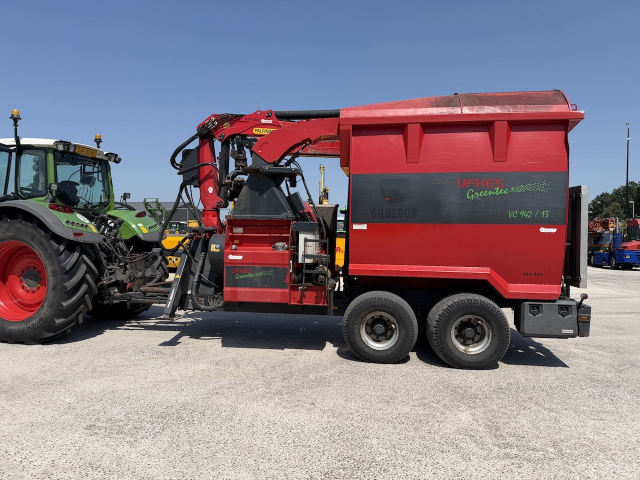 Ufkes Greentec 942/13 Wood chipper