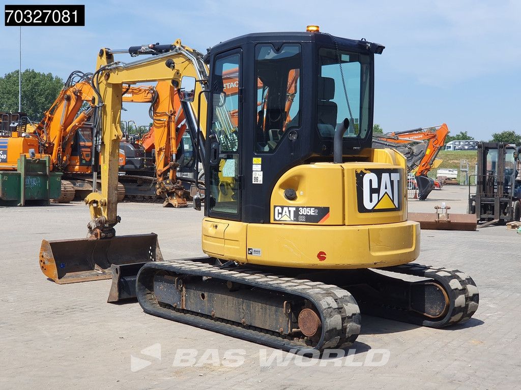 Caterpillar 305 E2 3 Buckets