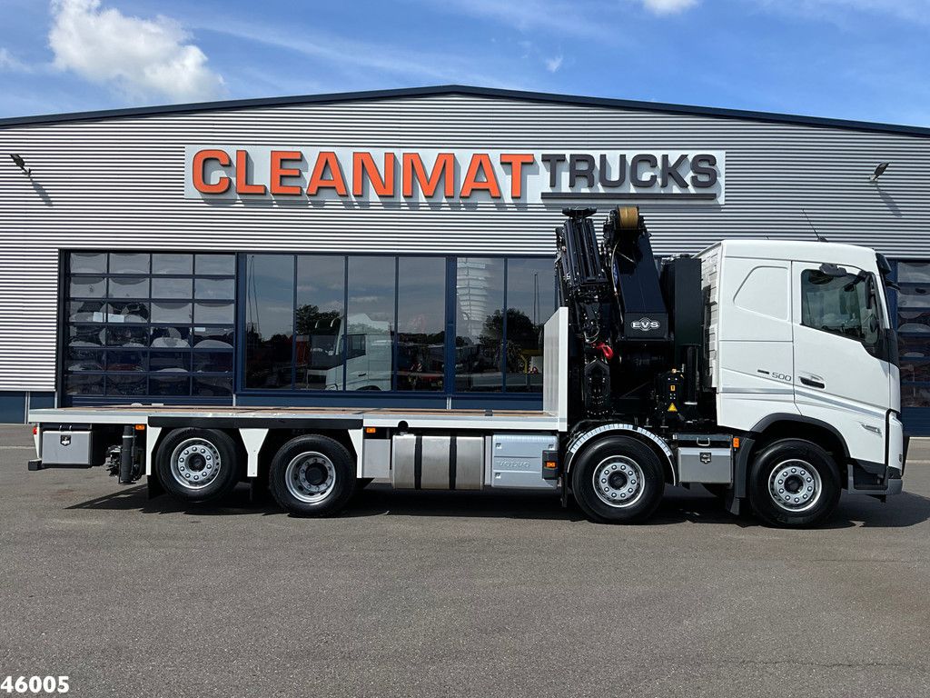 Volvo FH 500 Euro 6 8x2 HMF 95 Tonmeter laadkraan + Fly-Jib NEW & UNUSED!