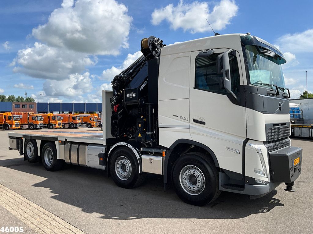 Volvo FH 500 Euro 6 8x2 HMF 95 Tonmeter laadkraan + Fly-Jib NEW & UNUSED!