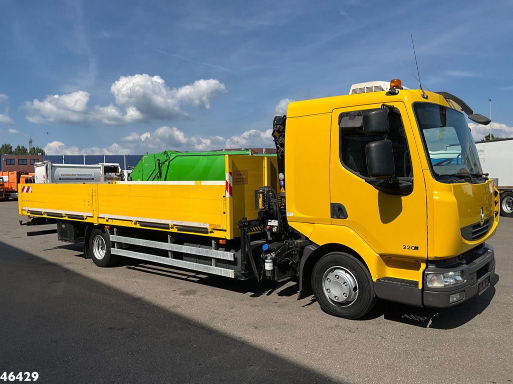 Renault Midlum 220 Hiab 4 Tonmeter laadkraan